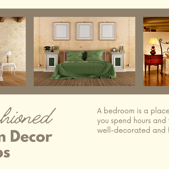 7 Old-Fashioned Bedroom Decor Tips - The Handmade Store