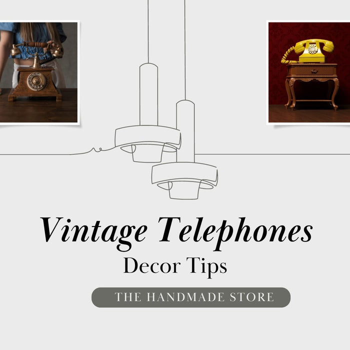 5 Tips To Decorate A Home With A Vintage Telephone - The Handmade Store