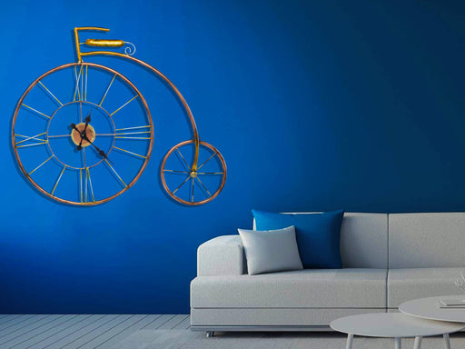 Antique Metal Wall Clock -