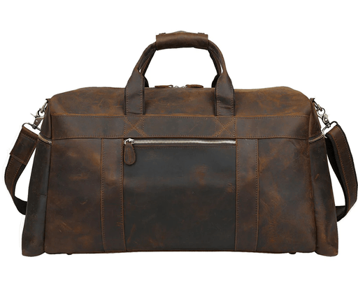 leather duffle weekender bag