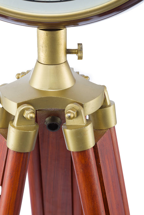 floor standing tripod clock