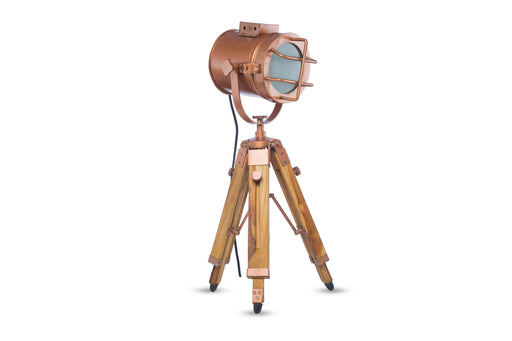Small tripod vintage lamp