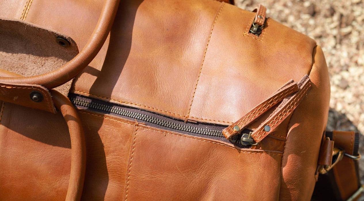 best mens leather duffle bags