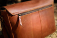 Vintage Tanned Leather laptop bags