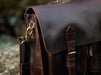 antique rustic briefcase 