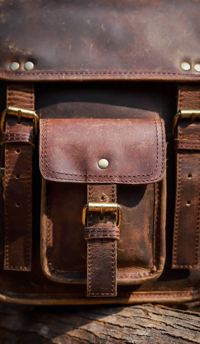 ipad air leather messenger bag
