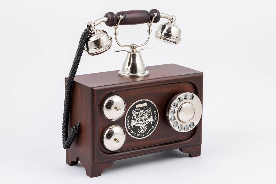 antique look landline phones