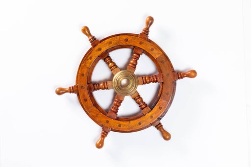 ship wheel wall decor