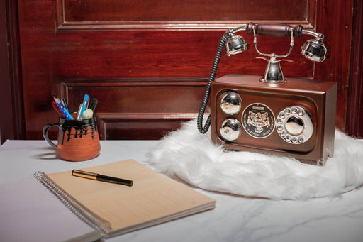 Old Fashioned Corded Phone -