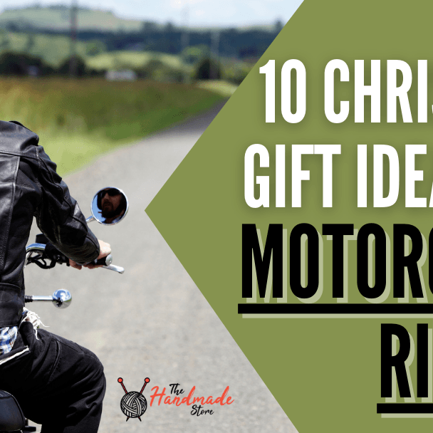 12 Christmas Gift Ideas For Motorcycle Riders! - The Handmade Store