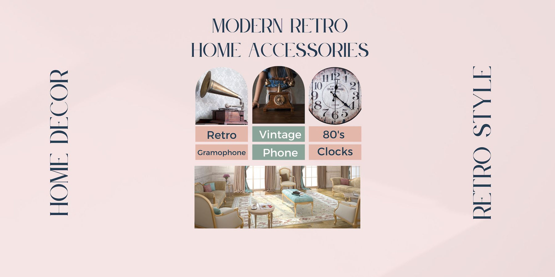 10 Modern Retro Home Accessories For The 80’s Look! - The Handmade Store