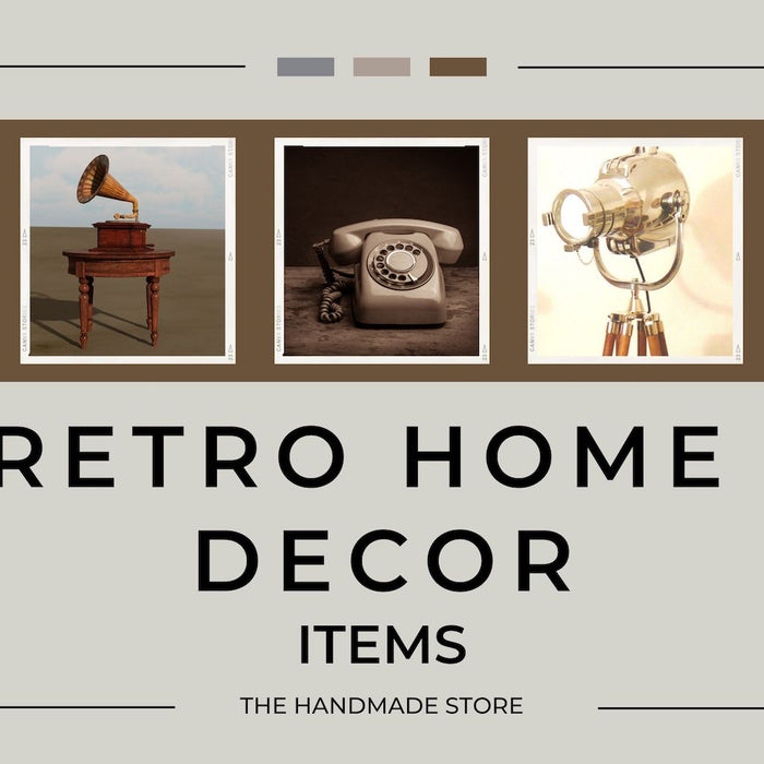 9 Retro Decor Items To Give Your Home 70's Style - The Handmade Store