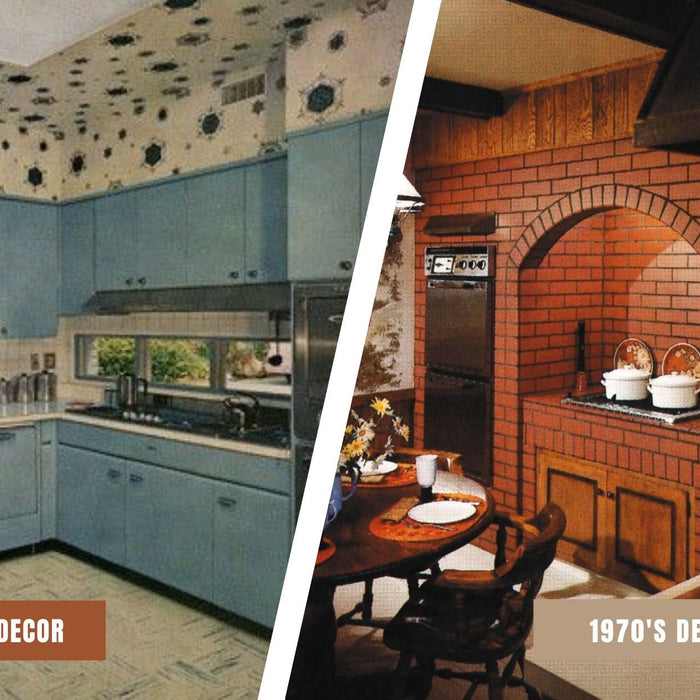 1950's Decor Vs. 1970's Vintage Decor - The Difference - The Handmade Store