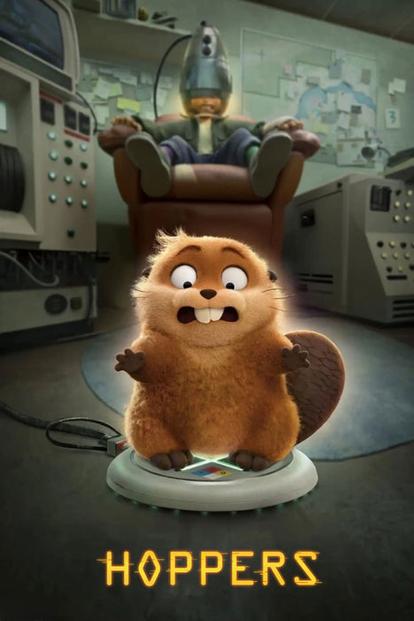 Hoppers (2026) DVD - Animation, Family, Science Fiction, Comedy, and Adventure