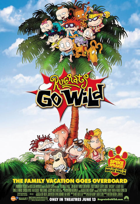Rugrats Go Wild (2003) Movie DVD - [Animation,Family,Adventure,Comedy]