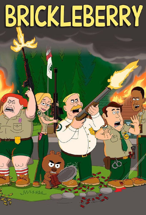 Brickleberry Season 1 to 3 DVD - Comedy and Animation