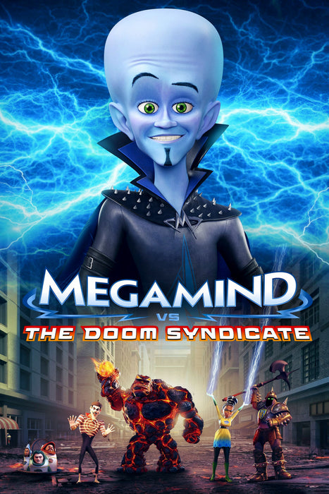 Megamind vs. The Doom Syndicate (2024) DVD New Set [English Audio - Free Shipping]