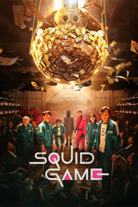 Squid Game (Season 1-3) English TV series DVD