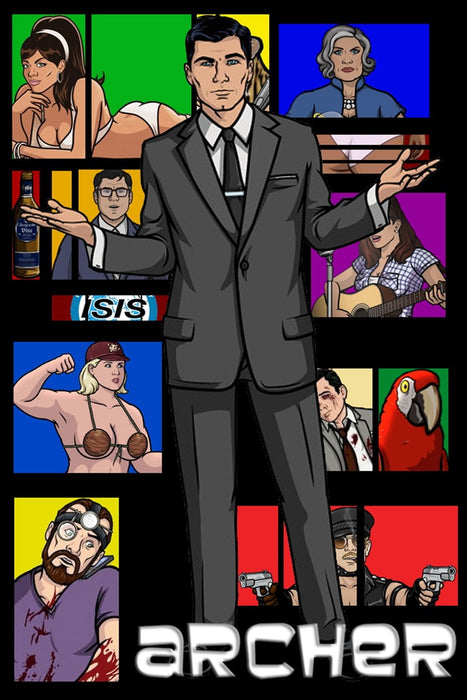 Archer Season 1 to 14 DVD Complete series