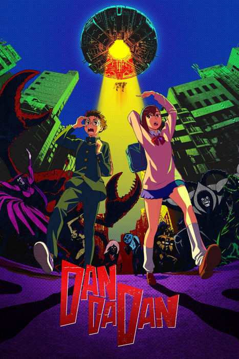 Dandadan Season 1 and 2 DVD - Animation, Action & Adventure, Comedy, and Sci-Fi & Fantasy