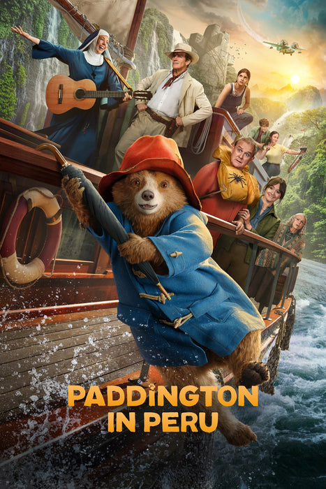 Paddington in Peru (2024) DVD New Set [English Audio - Free Shipping]