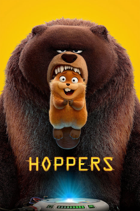 Hoppers (2026) DVD - Animation, Family, Science Fiction, Comedy, and Adventure