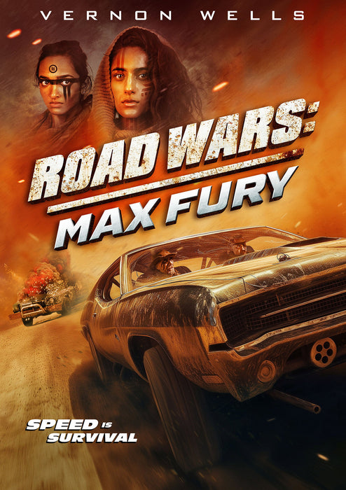 Road Wars: Max Fury (2024) DVD New Set [English Audio - Free Shipping]