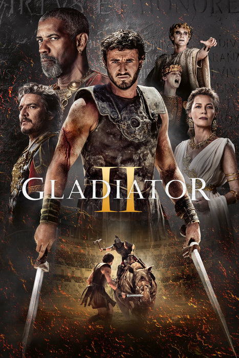 Gladiator II (2024) DVD New Set [English Audio - Free Shipping]