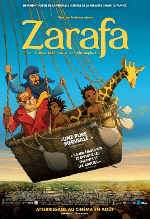 Zarafa (2012) Movie DVD - [Family,Animation]