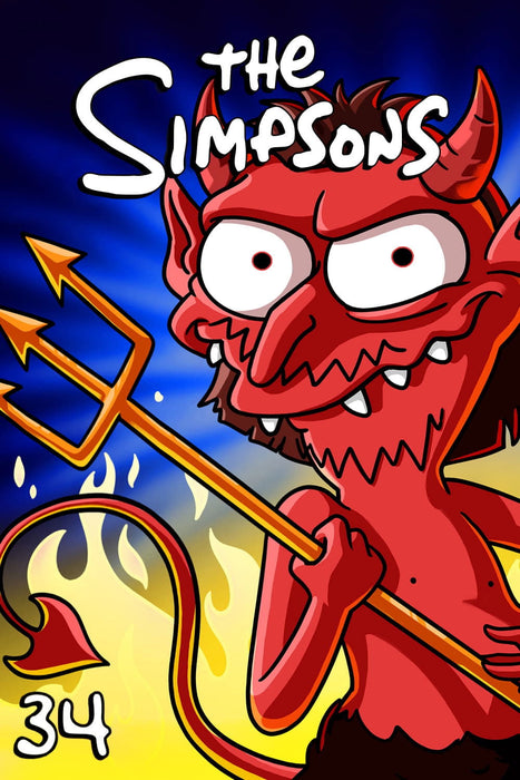 The Simpsons: The complete Season 34 DVD