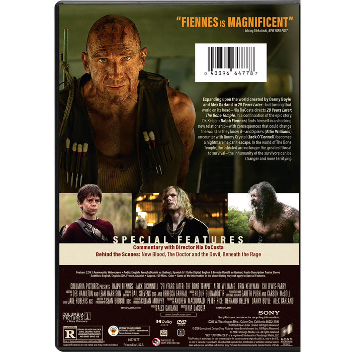 28 Years Later: The Bone Temple (DVD) , Action, Horror