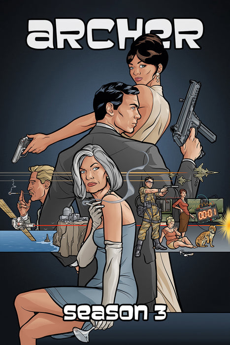 Archer Season 3 DVD