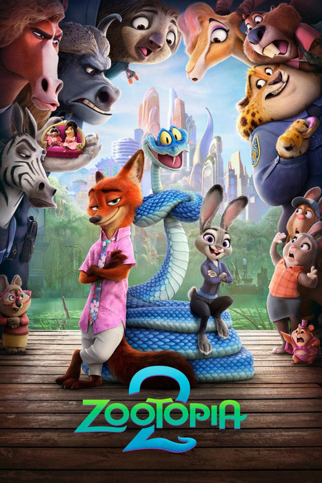 Zootopia 2 (2025) DVD - Animation, Comedy, Adventure, Family, and Mystery