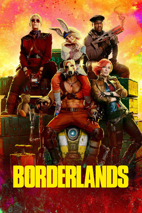 Borderlands (2024) DVD New Set [English Audio - Free Shipping]
