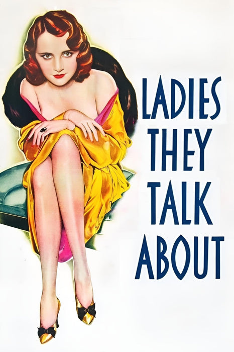 Ladies They Talk About&nbsp;(1933) Movie DVD Crime,Drama