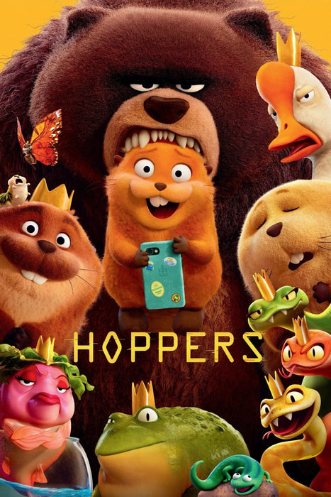 Hoppers (2026) DVD - Animation, Family, Science Fiction, Comedy, and Adventure