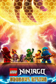 LEGO Ninjago: Dragons Rising (Season-1-4) [2023-2026] English Complete Series Box Set DVD