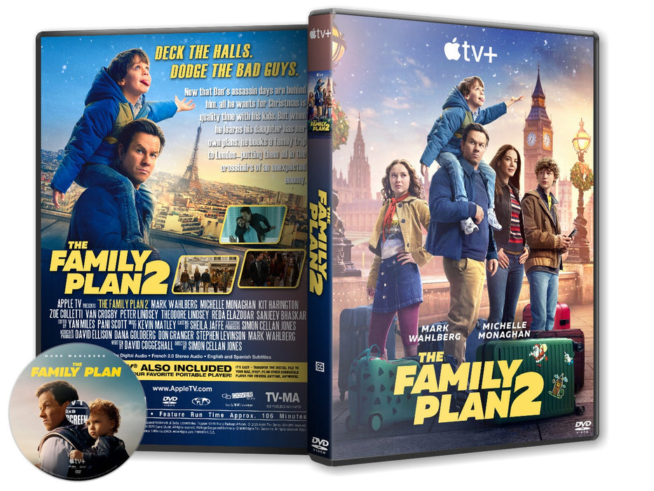 The Family Plan 2 (2025) English Dvd Movie Box Set