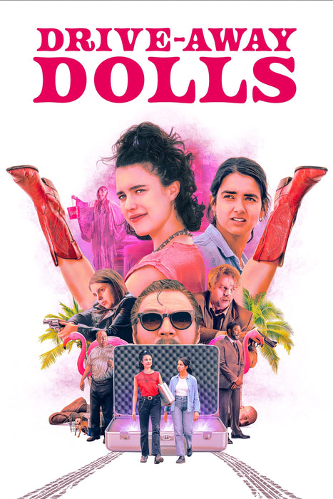Drive-Away Dolls (2024) DVD New Set [English Audio - Free Shipping]