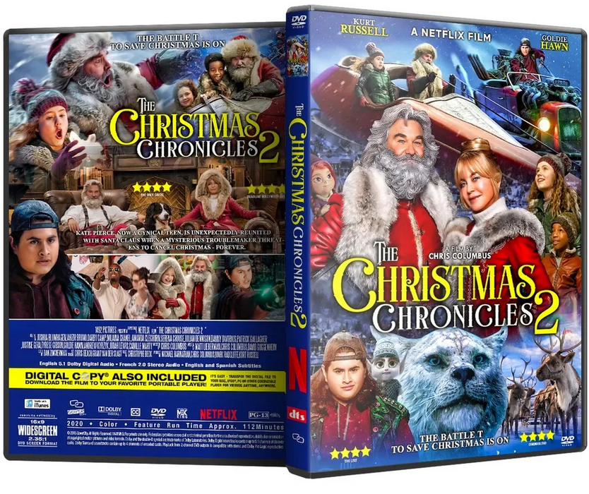 The Christmas Chronicles 2 [2020] Adventure, Comedy, Family Movie DVD