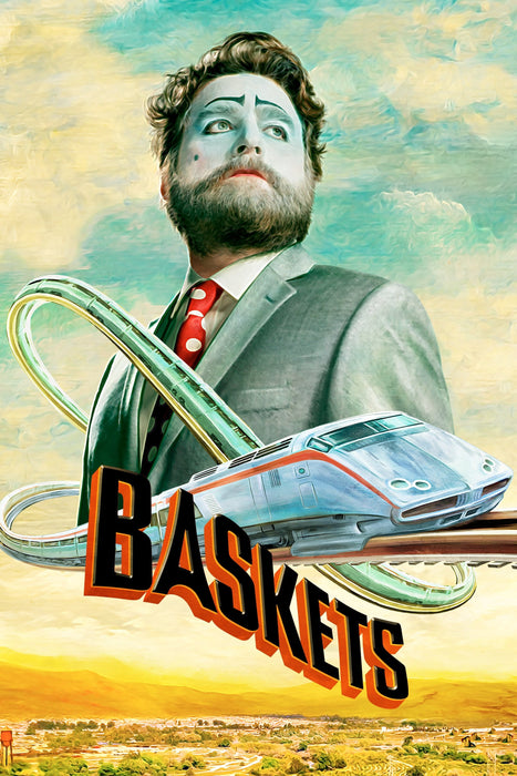 Baskets Season 1 to 4 DVD
