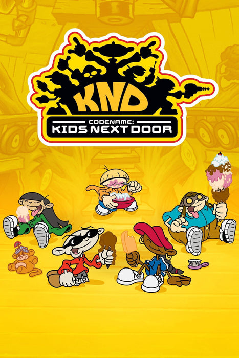 Codename: Kids Next Door Season 1 to 6 DVD - Animation, Action & Adventure, Comedy, Sci-Fi & Fantasy, Kids, and Family