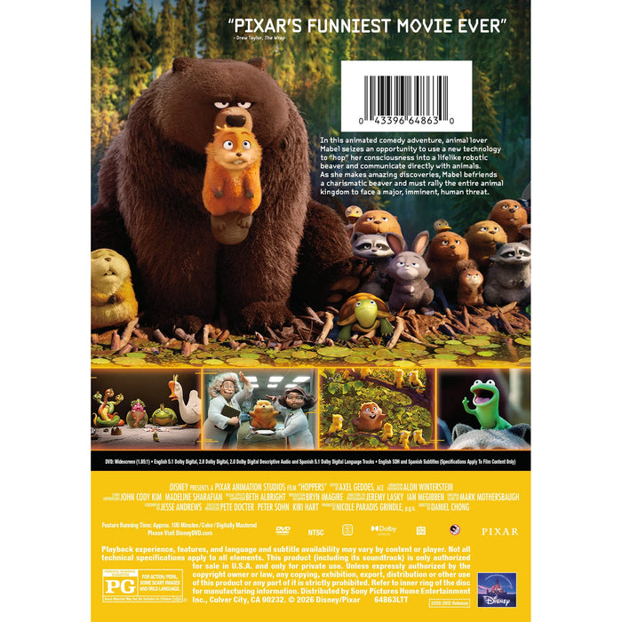 Hoppers (DVD), Adventure, Animation, Comedy