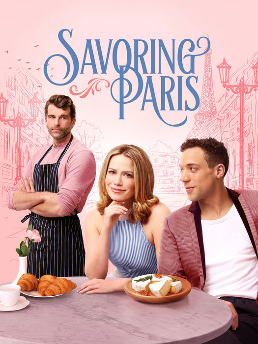 Savoring Paris (2024) DVD New Set [English Audio - Free Shipping]