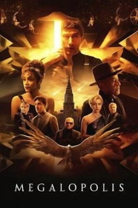 Megalopolis (2024) English Movie DVD New - Science Fiction,Drama