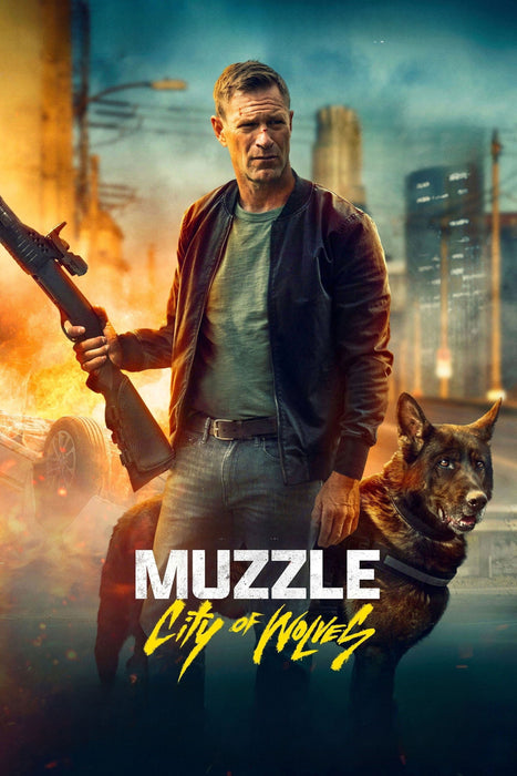Muzzle: City of Wolves (2025) DVD New - Action,Thriller,Mystery [Free Shipping]