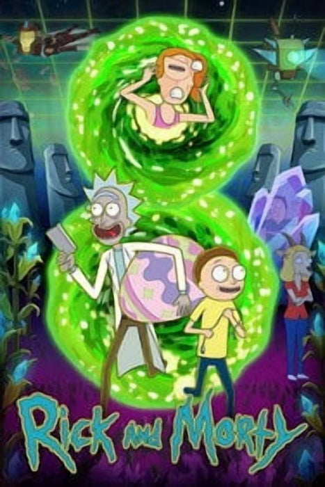 Rick and Morty (2023) [Season-7] English Animated Sci-Fi Comedy Series Box Set New DVD