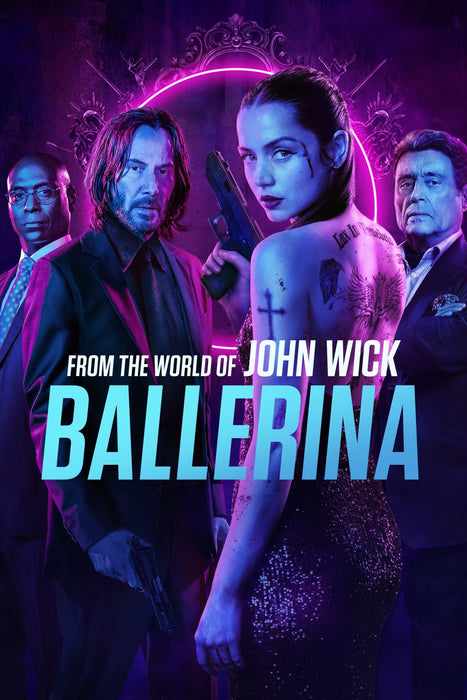 Ballerina (2025) From the World of John Wick DVD - Action, Thriller, and Crime