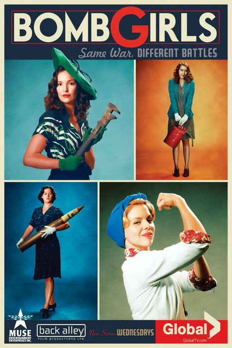 Bomb Girls Season 1 to 2 DVD - Drama and War & Politics