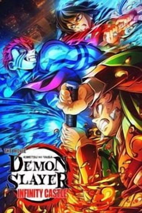 Demon Slayer: Kimetsu no Yaiba Infinity Castle (2025) English Dvd Movie Box Set